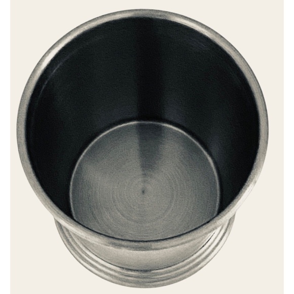 Set of Four (4) NEW Bulleit Frontier Whiskey Mint Julep Bourbon Cups -Aluminum - Picture 5 of 7